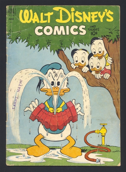 Walt Disney's Comics and Stories #141 FR 1952 Dell Carl Barks Comic Book