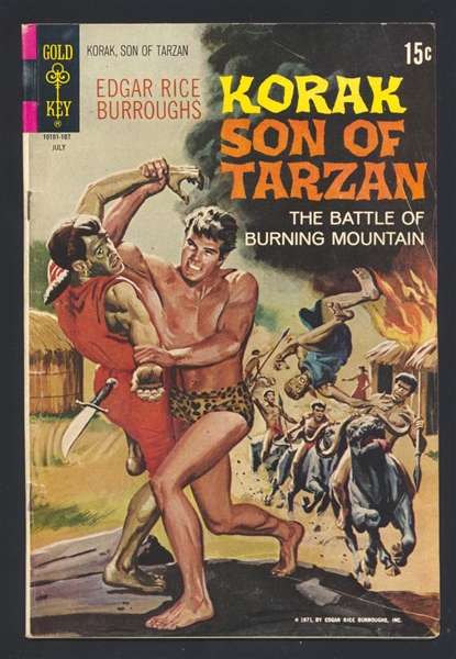 Korak, Son of Tarzan #42 VG 1971 Gold Key Comic Book