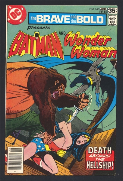 Brave and the Bold #140 FN 1978 DC Batman & Wonder Woman Comic Book
