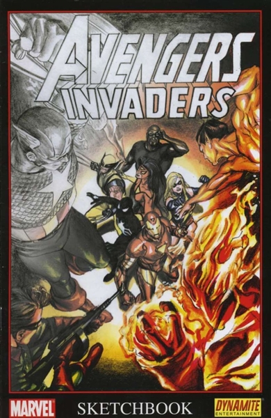 Avengers/Invaders Sketchbook #1 VF/NM 2008 Marvel Comic Book