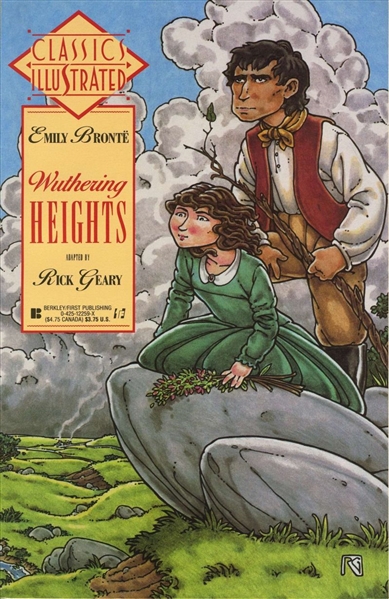 Classics Illustrated GN #13 NM 1990 First Wuthering Heights Comic Book
