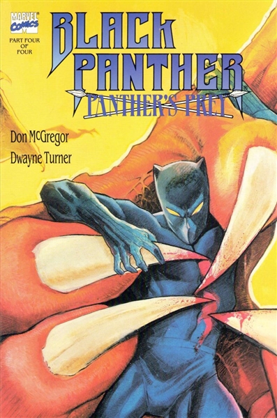 Black Panther: Panther's Prey #4 NM 1991 Marvel Comic Book