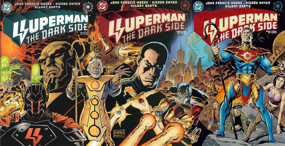 Superman: The Dark Side GN SET #1-3 NM 1998 DC Comic Book