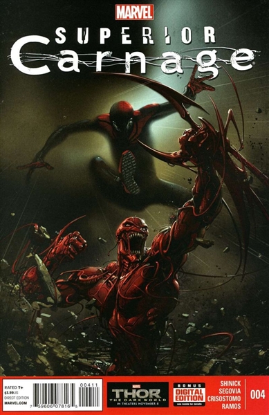 Superior Carnage #4 VF/NM 2013 Marvel Clayton Crain Comic Book