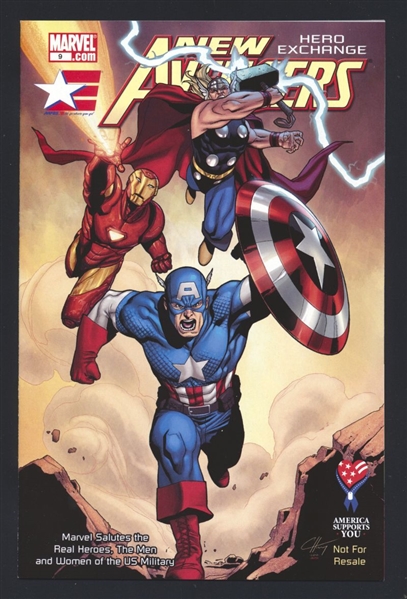 New Avengers: Hero Exchange #9 NM 2010 Marvel AAFES Giveaway Comic Book