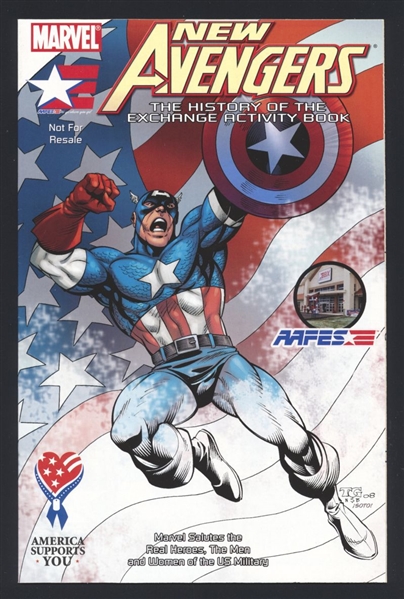 New Avengers: The History of the Exchange Activity Book