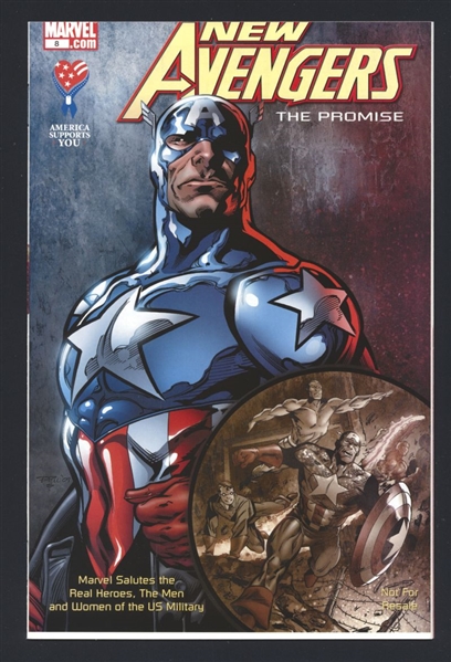 New Avengers: The Promise #8 NM 2009 Marvel AAFES Giveaway Comic Book