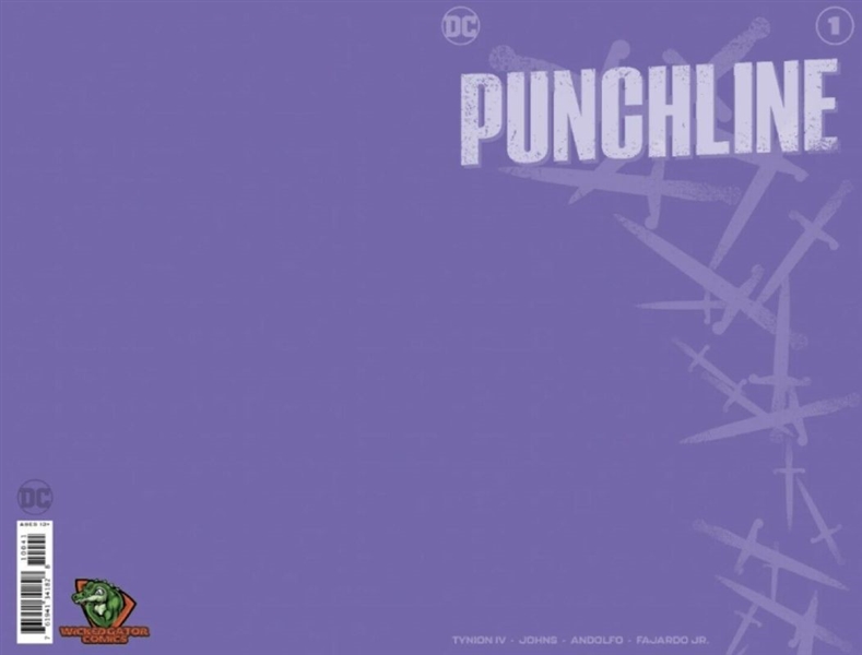 Punchline (DC) #1/V30 NM 2021 DC Purple Blank Variant Comic Book