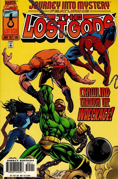 Journey into Mystery (V1) #505 NM 1997 Marvel vs Wrecking Crew MIke Deodato