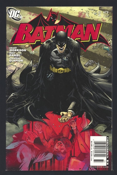 Batman #673 VG 2008 DC Newsstand Comic Book