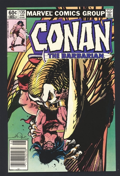 Conan the Barbarian #135 FN 1982 Marvel Silvestri Art Comic Book