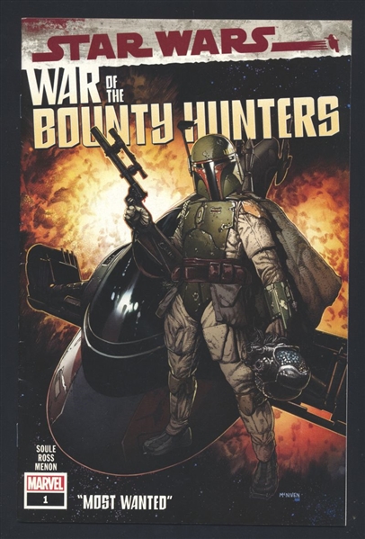 Star Wars: War of the Bounty Hunters #1/L VF 2021 Marvel McNiven WalMart Variant