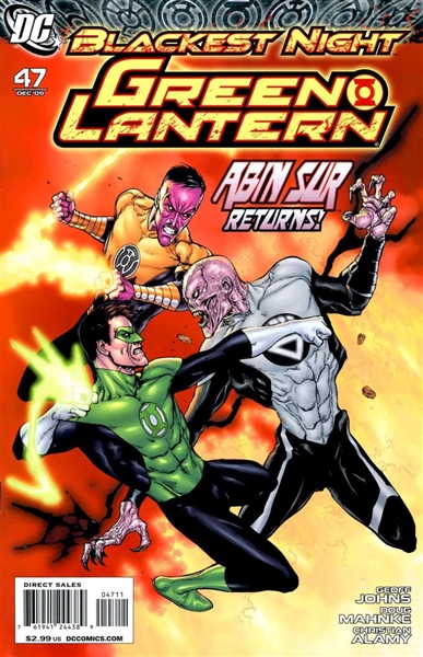 Green Lantern (2005) #47 NM 2009 DC Blackest Night Comic Book