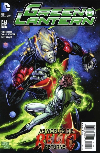 Green Lantern (5th Series) #43 VF 2015 DC NEWSSTAND Comic Book