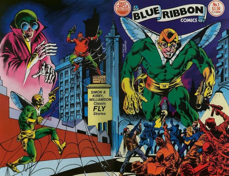 Blue Ribbon Comics (V2) #1 VF/NM 1983 Red Circle Jack Kirby Joe Simon Comic Book