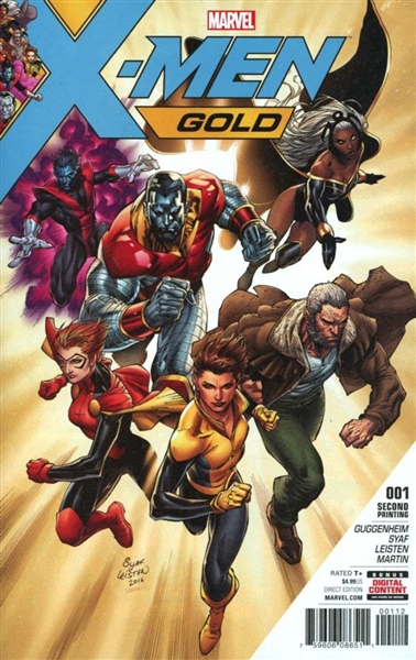 X-Men: Gold (V2) #44563 NM 2017 Marvel Comic Book