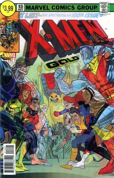 X-Men: Gold (V2) #13/A NM 2017 Marvel Lenticular Variant Comic Book