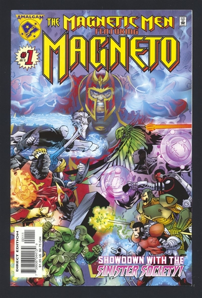 Magnetic Men Featuring Magneto #1 VF 1997 Amalgam Comic Book
