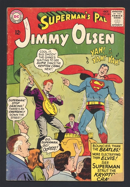 Superman's Pal Jimmy Olsen #88 G 1965 DC Lucy Lane Swimsuit Comic Book