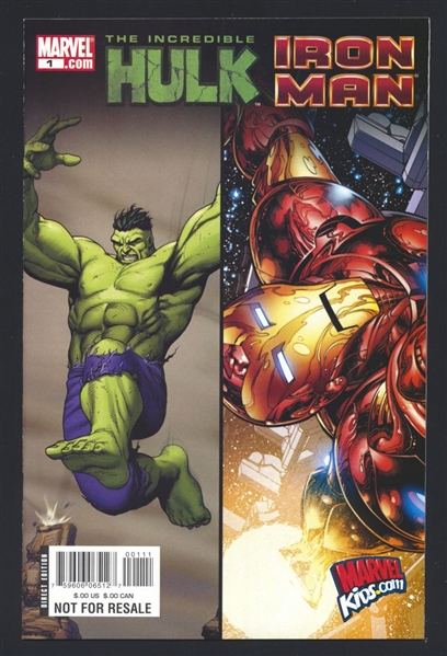 Iron Man/Hulk Sampler #1 VF/NM 2008 Marvel Comic Book