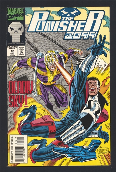 Punisher 2099 #12 VF 1994 Marvel Comic Book