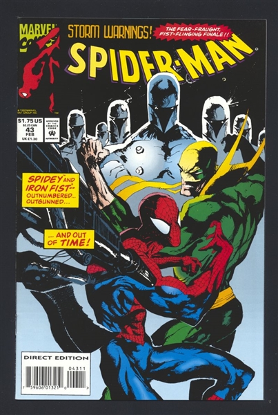 Spider-Man #43 VF/NM 1994 Marvel Jae Lee Cover/Art Comic Book