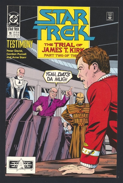 Star Trek (4th Series) #11 VF  DC Comic Book
