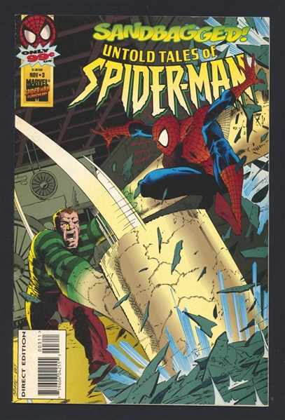 Untold Tales of Spider-Man #3 VF/NM 1995 Marvel vs Sandman Comic Book