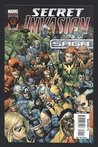 Secret Invasion Saga #1 VF/NM 2008 Marvel Comic Book