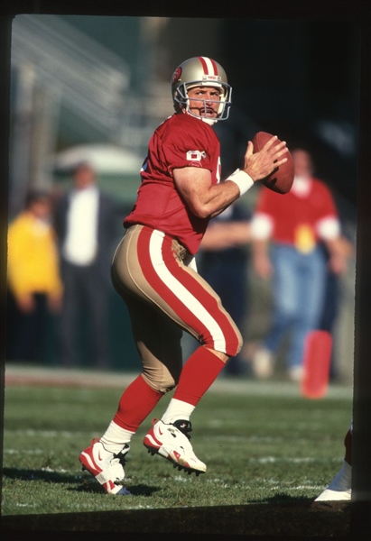 1996 San Francisco 49ers STEVE YOUNG Original 35mm Slide Transparency