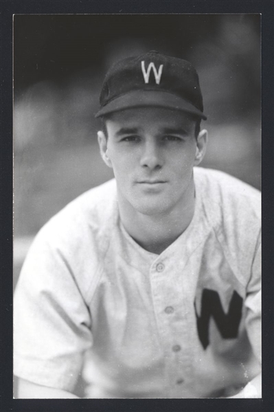 JOHN PAUL SULLIVAN Real Photo Postcard RPPC 1942 Senators George Burke 