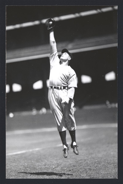JIMMY WASDELL Real Photo Postcard RPPC 1939 Washington Senators George Burke 
