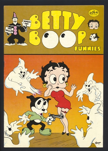 Betty Boop Funnies #1 VG  Hi-De-Ho Publishing/Bart Bush w/ Felix Comic Book