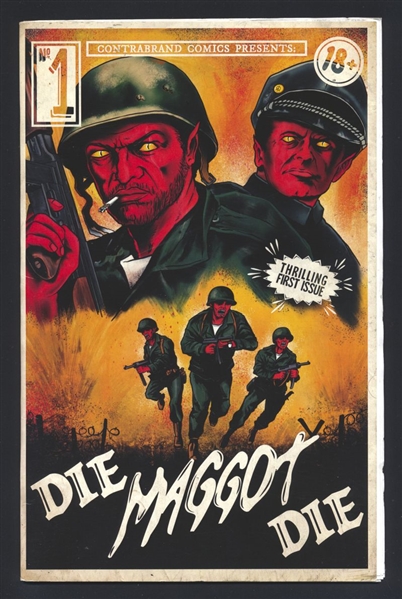 Die Maggot Die #1 FN 2019 Contrabrand Comic Book