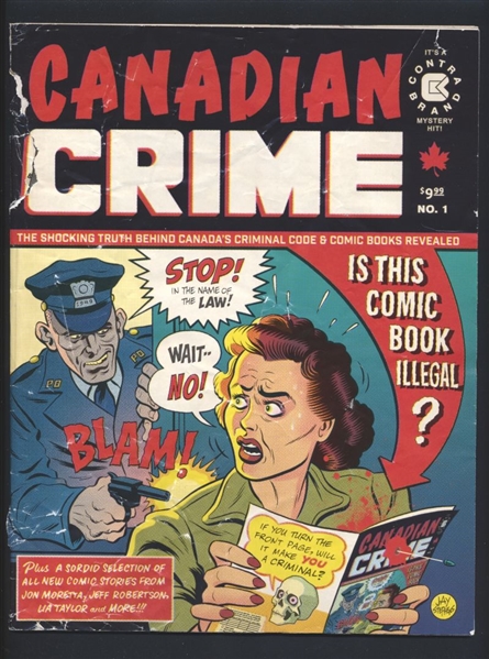 Canadian Crime #1 G 2022  Comic Book