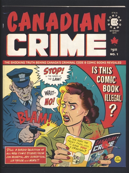 Canadian Crime #1 VF 2022  Comic Book