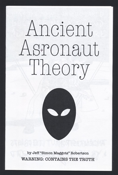 Ancient Astronaut Theory #1 NM 2022 Contrabrand Zine Mini-Comic Comic Book