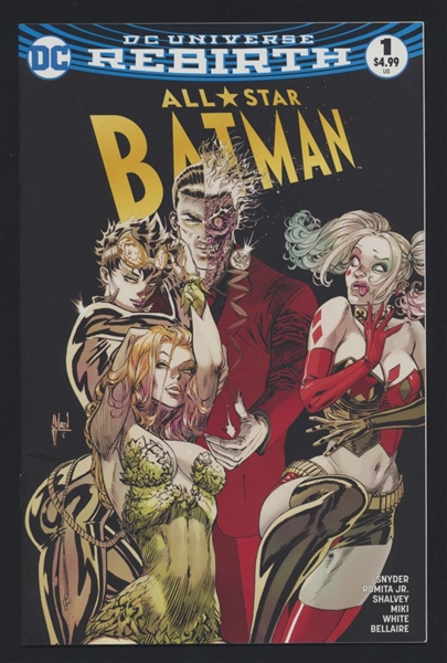 All-Star Batman #1 VF 2016 DC Guillem March Variant Comic Book
