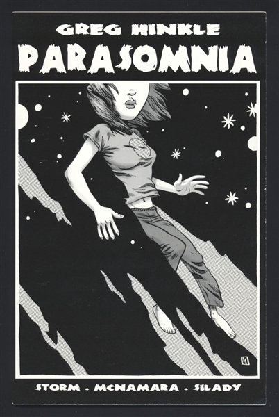 Parasomnia (Greg Hinkle) #1 VF/NM 2012 Greg Hinkle Comic Book