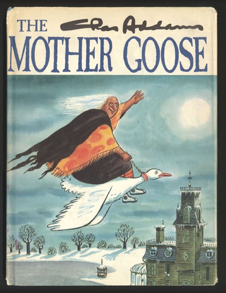 The Chas. Addams Mother Goose HC OK  Windmill Early Addams Family Comic Book