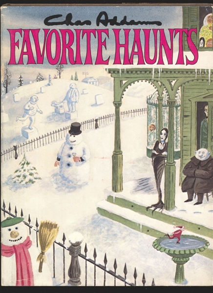 Favorite Haunts HC FN 1976 Charles Addams The Addams Family Comic Book