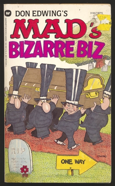 MAD's Bizarre Biz TPB (2nd print) 1991 Warner Don Edwing Comic Book