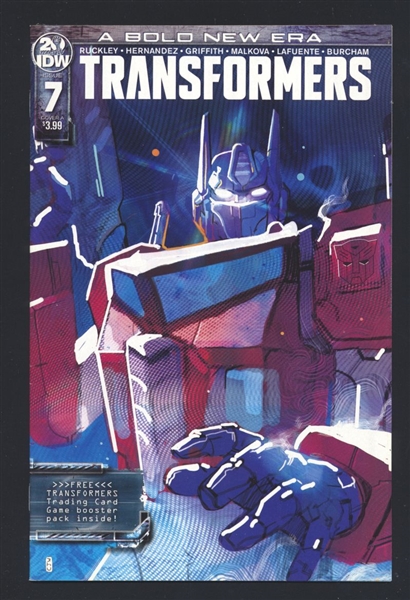 Transformers (IDW, V3) #7 VF 2019 IDW Christian Ward Cover Comic Book