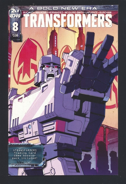 Transformers (IDW, V3) #8 FN 2019 IDW Casey Coller Cover Comic Book