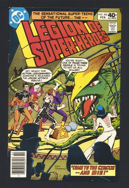 Legion of Super-Heroes #260 FN 1980 DC Comic Book