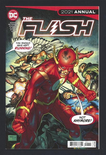 The Flash (V1) Annual #2021 NM 2021 DC Blink of an Eye p5 Comic Book