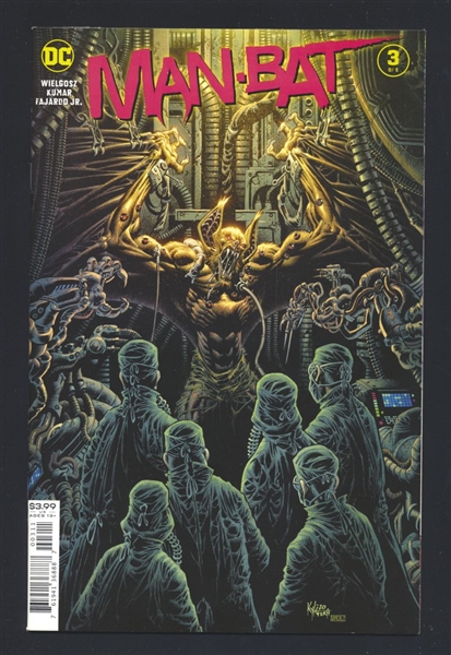 Man-Bat (5th Series) #3 VF 2021 DC Kyle Hotz Cover Comic Book