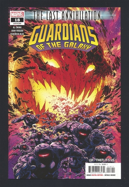 Guardians of the Galaxy (6th Series) #18 NM 2021 Marvel Brett Booth Cover