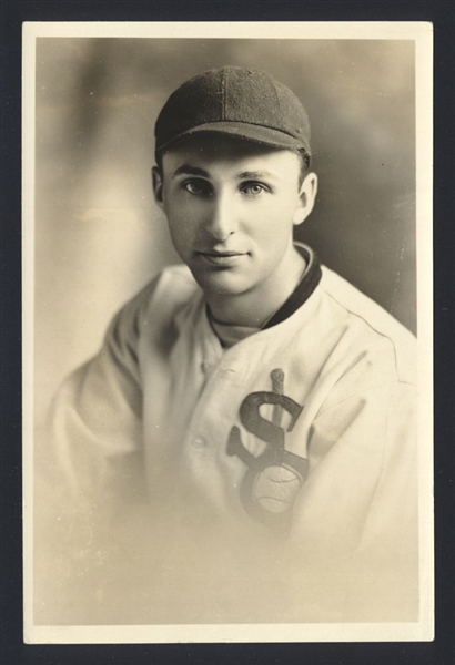 1933-35 Chicago White Sox LES TIETJE Original Photo by George Burke Type 1