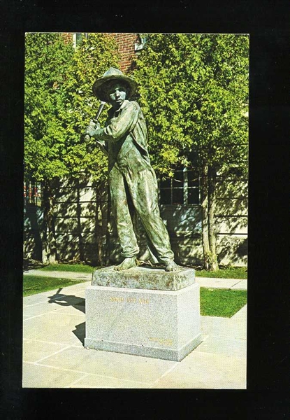 JOHN H DAVIS SIGNED Postcard (d.2002) 1941 New York Giants